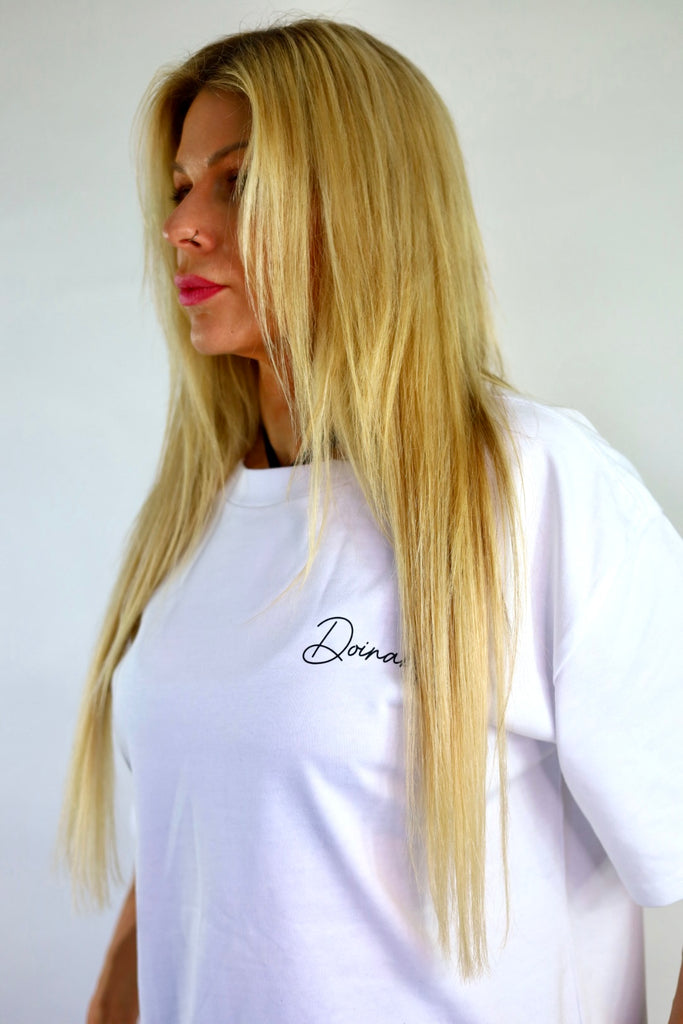 Signature Oversized Tee (White)